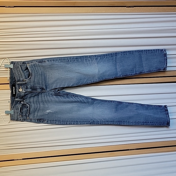 Express Super Skinny Performance Jeans Size 4R - EUC - Picture 2 of 3